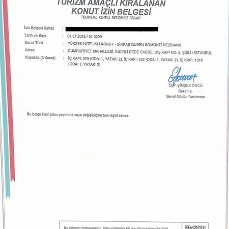 アパート Cozy Bright Studio! Parkinggympool Access! #374 イスタンブール