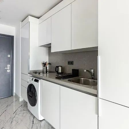 Apartment Cozy Bright Studio! Parkinggympool Access! #374 *