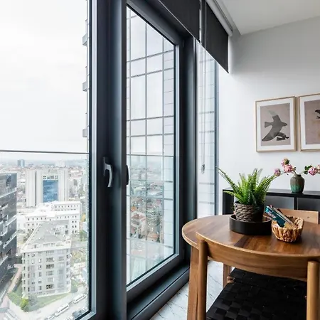 Apartment Cozy Bright Studio! Parkinggympool Access! #374 *